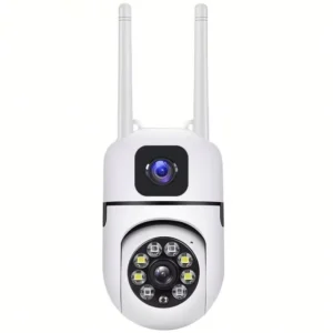 A7 Pro Dual Lens 2MP PTZ Dual Screen 1080P Two way IP66 Waterproof Cloud Storage Security Camera with WiFi and Night Vision
