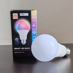 A70 Wireless Smart LED Bulb, RGB+CCT Multicolor, E27/E26/B22, 15W, with Smart Home App and Remote Control, 110V/220V/85–265V