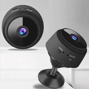 A9 Mini Smart Home Security Camera with 150 Wide Angle Night Vision HD 1080P WiFi Wireless Remote Monitoring SD Support