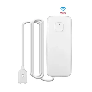ABS Wireless Smart WiFi Water Leak Sensor Alarm Alexa/Google Home Support for Kitchen Basement Bathroom Home Security