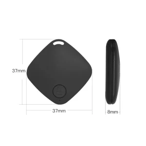 ABS Y04 Diamond Shaped Bluetooth Smart Anti Lost GPS Tracker Two Way Positioning Alarm IPX5 Waterproof for Pet Key (Android iOS)