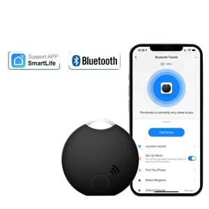 ABS+PC Waterproof Real Time Tracking Mini GPS Bluetooth Smart Tracker 20+ Hours Battery Life Dogs IOS/Android