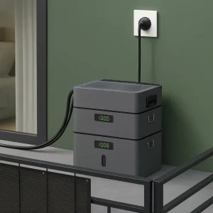 AC Coupled Smart Home Battery 2.88kWh 14kWh Plug & Play ESS Dynamic Tariff IP65 Protection Stackable Hybrid Grid PV Systems