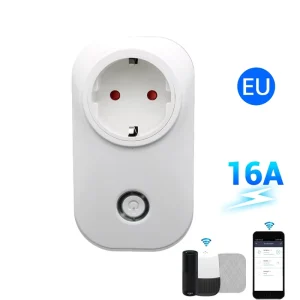 AC09G-RC Wireless Remote Control EU Plug Smart Socket Power Outlet for Smart Home
