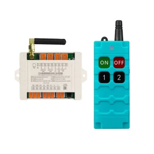 AC100~240V 4CHs Wireless Remote Control LED Light Switch 10A Relay Waterproof Learning Code 300m 4 Buttons Plastic