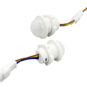AC110 220V Mini Embedded Probe Human Body Infrared Motion Sensor Led Light Switch No Adjustable Automatic Pir sensor