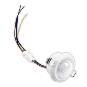 AC220V Embedded Mini Automatic PIR Infrared Human Motion sensor For Led Ceiling Light Adjustable Pir Motion sensor Switch