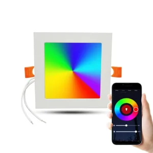 AC85-265V 10W/15W/20W/24W CCT(2700-6500K)+RGB Wifi Dual Mode 5 “6” Tuya LED Smart Panel Light
