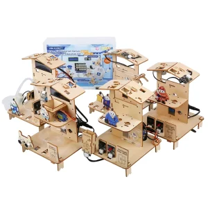 ACEBOTT STEM Education Smart Home Kit Automatic Feeding & Watering System for Schools ESP32 R3 Robot Kit