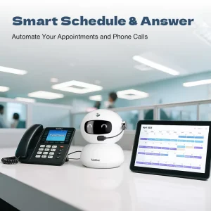AI Agent OEM ODM Intelligent Phone Assistant PSTN Android Phone VoIP Phone System Analog AI Employee Device With RJ11