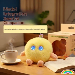 AI Artificial Intelligence Robot Toy Electronic Personalized Cotton Plush Pet Toy Chatting Conversing Companionship Gift