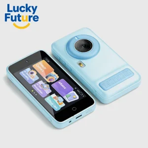 AI Camera Kids Interactive Learning Device Ages 4-6 Built-in Fairy Tales Doodle Art Object Recognition 4-inch Screen
