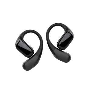 AI Chat BLE Headset with Digital Display IPX-4 Waterproof Long Battery Life for Office Work & Sports