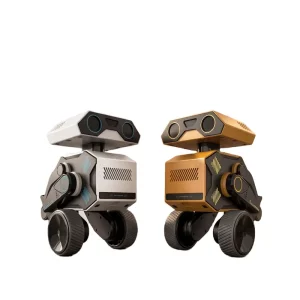AI Companion Robot Smart Home Mobile Interactive Robot with Voice Recognition and Intelligent Vision for Family Care