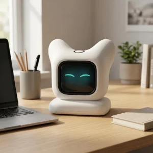 AI Desk Companion Robot Voice Interaction Smart Chat Desktop Assistant for Kids
