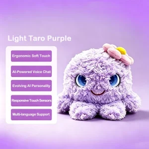 AI Desktop Pet & Voice Interactive Robot Emotional Support AI Companion Device for Smart Home Assistant Desktop Decor