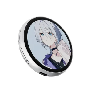 AI Ebadge Smart Digital Display Badges With IPS Touch Screen Magnetic Pin for Animation
