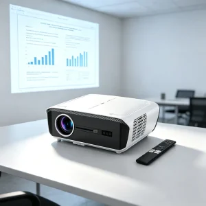 AI Enhanced Smart Linux TV Official Netflix Licensed Meeting Projector 4K TOF Auto Focus 1850 ANSI MT9669 Wi Fi 6 Dual Speakers