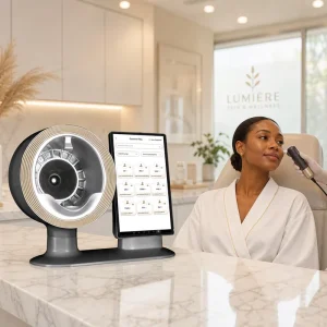 AI Facial Skin Analyzer for Moisture Test 16 Languages Hd Pixel Display 4k Facial Skin Analysis Machine Personal Care Beauty