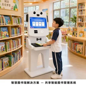 AI Intelligent Children’s Book Self check in and Self check out Machine