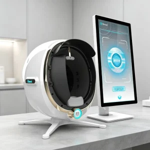AI Intelligent Skin Analyzer Face Skin Detection Machine Skin Moisture Oil Pore Analysis Equipment