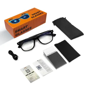 AI Intelligent Smart Glasses Real Time Multi language Translation Wireless Music Hands Free Calling Glasses