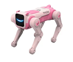 AI Intelligent Smart Robot Dog Toy Voice Command & Mobile Phone Remote Control with Language Interaction Programming