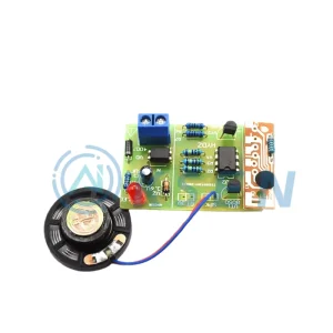AI KSEN Power Outage Sound & Light Alarm Kit DIY Electronic Production Parts with PCB Board