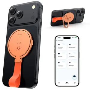 AI Language Translator Mini 146 Language Voice Photo OCR Magnetic Charging Offline Online Interpretation Cross App Portable