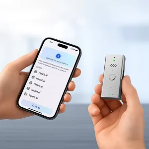 AI Noise Reduction Voice Recorder Portable Mini Face-to-Face Translation Call Answering ChatGPT
