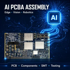 AI PCBA Assembly Manufacturer SMT PCB Assembly for Edge Computing AI Vision Robotics and Smart Electronic Devices