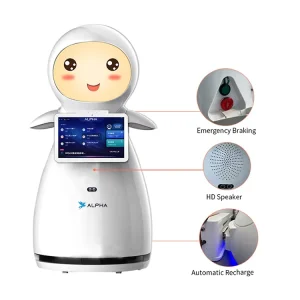 AI-Powered Robot Collection Assistant Reception Welcome Humanoid Service Robots with Voice Interaction Educational Robots