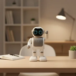 AI Programmable Dancing Robot Speaker App Remote Control Plastic Desktop Companion Smart Entertainment Toy Gift Kids