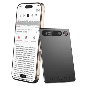 AI Recorder Pro A1 Ultra-Clear Voice Recorder 32G/64G 81-Language Translation Dual-Mic Noise-Canceling