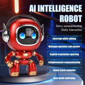AI Robot with Permanent Memory Custom Role Creation Voice Cloning Personalized Smart Companion with Proprietary Software Backend