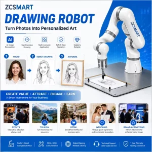 AI Robotics Solution Provider for Interactive Drawing Applications and Creative Business