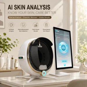 AI Skin Analyzer Facial Skin Analysis Machine Professional Skin Detection Device Scalp Analysis Camera