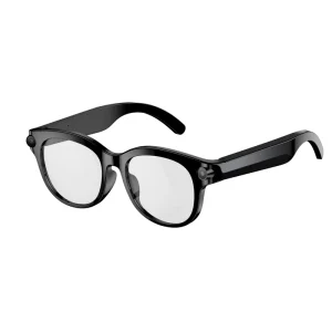 AI Smart Eyewear HD Camera Video Recorder BT Audio Glasses Hands free Calling Voice Control Interchangeable Lenses