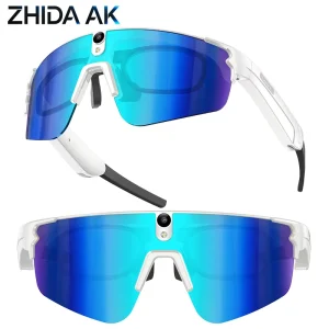 AI Smart Glasses 8MP Camera AI Real-time Translation Voice Assistant Music Playback Touch Outdoor Sunglasses Riding L805