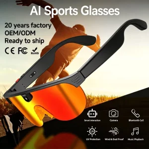 AI Smart Glasses With Camera Wireless AR Translation Lunettes Intelligente Dv Smart Glasses for Cycling