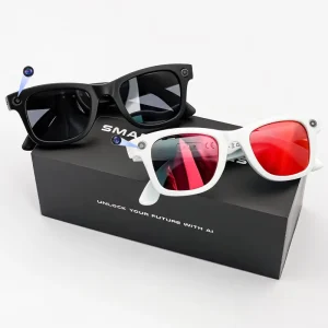 AI Smart Glasses with 8MP Camera POV Sunglasses AI Translation Smart Glasses