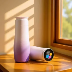 AI Smart Projection Screen Stainless Steel Insulated Cup Water Temperature Display Drinking Reminder Health Office Home Car