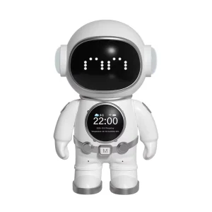 AI Smart Robot Alarm Clock Voice Interaction Astronaut Toy AI Desktop Device