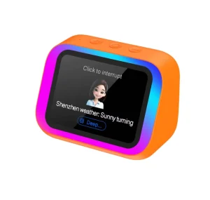 AI Smart Speaker Voice App Control HD Display Rechargeable Battery Immersive Sound High End Design Intelligent Home