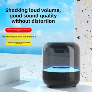 AI Smart Speaker for V5.3 Built in Battery Stereo Sound Portable Desktop Design Powerful Bass Vibrant High Quality