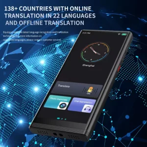 AI Smart Translator for Business Travel with Multilingual Real-Time Simultaneous Translation Offline Photo Translation Android Device