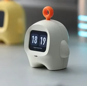 AI Smart Voice Assistant Music Vocalization AI Clock Electronics Multi Functional Intelligent Robot Wi-Fi USB Rechargeable