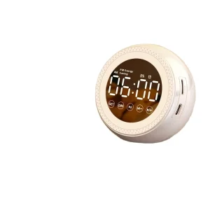 AI Smart Voice Speaker with Night Light Multifunctional Bass Speaker for Students Mobile & PC Compatible