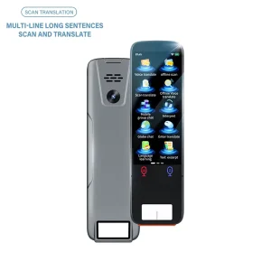 AI Smart Voice Translation Pen Android OS Wi Fi TFT Color Screen Instant Portable 24 hour Chinese English Electronic Dictionary