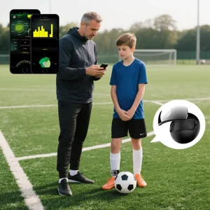 AI Soccer Ball Assistant for Kids Smart Training Tool for Speed, Skills & Tactical Awareness